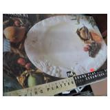 18 3/4" STONEWARE SERVING PLATTER