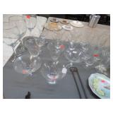 CUT GLASS STEMWARE