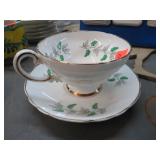 STAFFORDSHIRE ENGLAND CUP & SAUCER