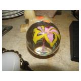 ART GLASS PAPERWEIGHT