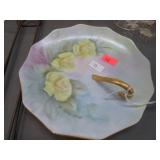 1970 HAND PAINTED DISH