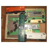 LIONEL MODEL TRAIN, HORSE, CATTLE CORAL & PLATFORM