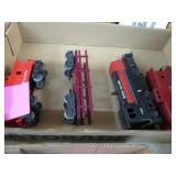 MARX MODEL TRAIN ENGINE & CARS