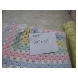CROCHETED BABY BLANKET
