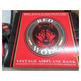 DIECAST RED WOLF P51D MUSTANG AIRPLANE