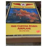 ERTL DIECAST TEXAC 1929 CURTIS ROBIN AIRPLANE
