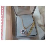 4 CARAT CZ NECKLACE