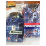 2 NEW-- FLANNEL SHIRTS -- M