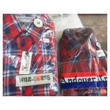 2 NEW-- FLANNEL SHIRTS -- M