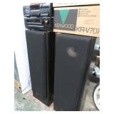 KENWOOD DUAL TAPE DECK, KR-V7070 RECEIVER &
