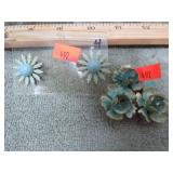 VINTAGE PIN & CLIP ON EARRINGS