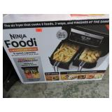 (NIB) NINJA FOODi 2- BASKET DEEP FRYER