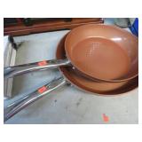 10" & 12" COPPER CHEF SKILLETS