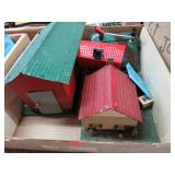 PRE WAR MODEL TRAIN BUILDINGS