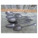 PEWTER SPOONS