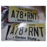 NEW JERSEY LICENSE PLATES