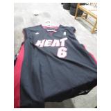 NBA HEAT BASKETBALL JERSEY -- XL