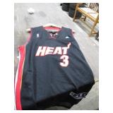NBA HEAT JERSEY -- XL