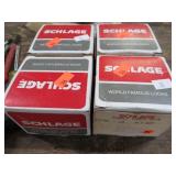 4-- SCHLAGE DUMMY DOOR KNOBS