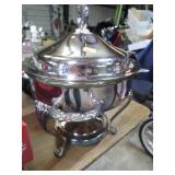 SILVERPLATE SERVING WARMER