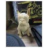 JEWELED BULLDOG FIGURINE