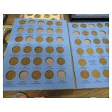 1941 & UP #2 LINCOLN CENT COIN BOOK -- ALMOST FULL