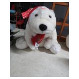 COCA COLA PLUSH DOLL POLAR BEAR