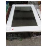30" X 22" WALL MIRROR W/ SHELF