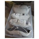 LARGE TOTE & THROW PILLOWS