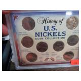 HISTORY OF U.S. NICKELS COIN SET