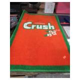 2-- ORANGE CRUSH FLOOR MATS