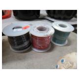 3 SPOOLS-- 18ga WIRE