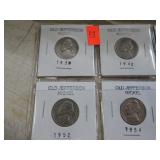 12-- OLD JEFFERSON NICKELS
