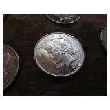 1923 PEACE SILVER DOLLAR COIN