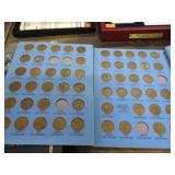 NEARLY FULL 1941 ON LINCOLN HEAD CENT COIN BOOK #2