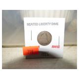 1882 SEATED LIBERTY DIME