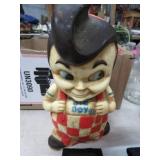 VINTAGE RUBBER BIG BOY FIGURE -- HEAD DAMAGED
