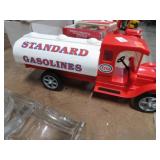 VINTAGE DESK INKWALL / PEN REST & INK