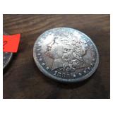 1883 MORGAN SILVER DOLLAR COIN