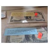 $2 BILL & $1 SILVER CERTIFICATE