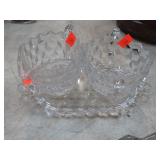 FOSTORIA CREAM & SUGAR