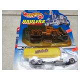 4-- HOTWHEELS HAULERS & GOLD HAULERS TRUCKS