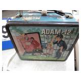 VINTAGE ADAM 12 LUNCH BOX -- FULL OF CRAYONS