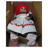 RAGEDY ANN PORCELAIN DOLL