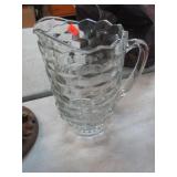 FOSTORIA CRYSTAL PITCHER