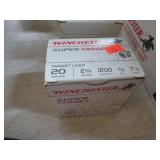 25-- WINCHESTER 20ga 2 3/4" # 7 1/2 SHOTGUN SHELLS
