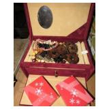 COSTUME JEWELRY & BOX