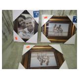 3-- 5 X 7 PICTURE FRAMES