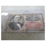 1874 U.S. FRACTIONAL 25 cent NOTE