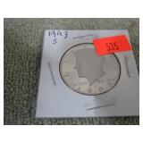 1993-S PROOF KENNEDY HALF DOLLAR